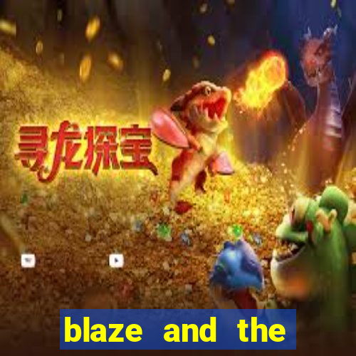 blaze and the monster machines logo font